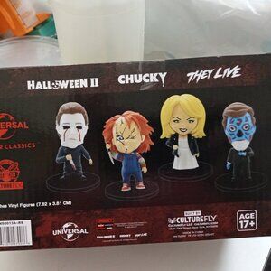 Chucky & friends Halloween collectibles